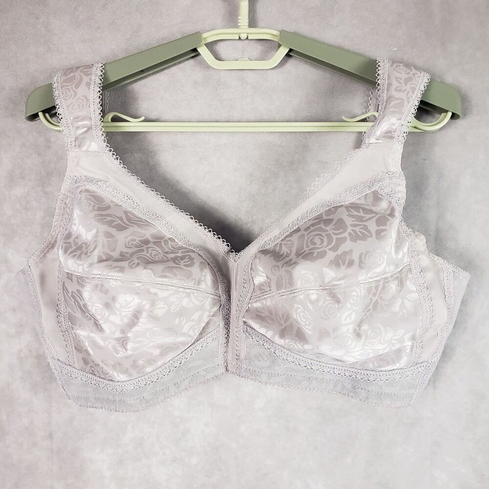 Playtex 18 Hour Bra 40C Ultimate Shoulder Comfort Wireless  Warm Steel 4693